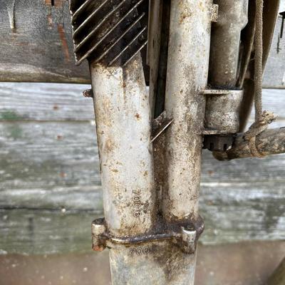 Vintage Bendix Aviation Corporation Twin-Cylinder Outboard Boat Motor