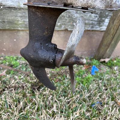 Vintage Bendix Aviation Corporation Twin-Cylinder Outboard Boat Motor