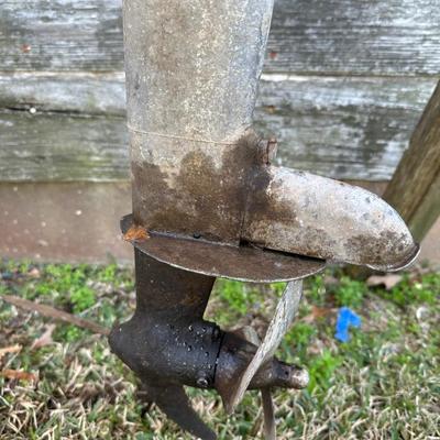 Vintage Bendix Aviation Corporation Twin-Cylinder Outboard Boat Motor