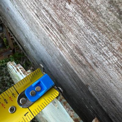 Large Folk Art Painted Circular Saw Blade – Southern Farm Scene – Signed & Dated 1987