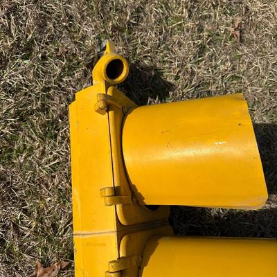 Vintage 3-Light Traffic Signal – Yellow Housing – Eagle Signal – Wired w/ Control Box