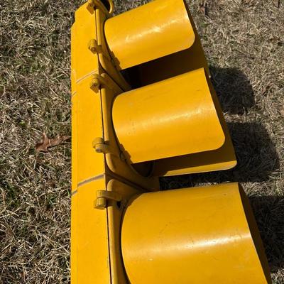 Vintage 3-Light Traffic Signal – Yellow Housing – Eagle Signal – Wired w/ Control Box