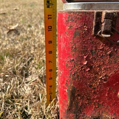 Barn Find Vintage Coca-Cola Metal Ice Chest Cooler – Embossed Logo – Cavalier Corp