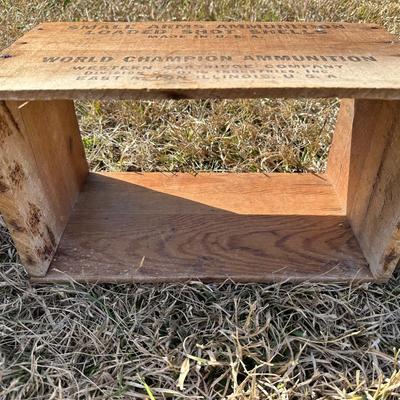 Vintage Wooden Ammunition Crates – Remington Express & Super-X Shot Shell Boxes (2)