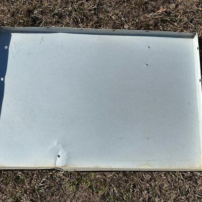 Vintage “Enjoy Coca-Cola” Metal Advertising Sign – Classic Red & White Coke Sign