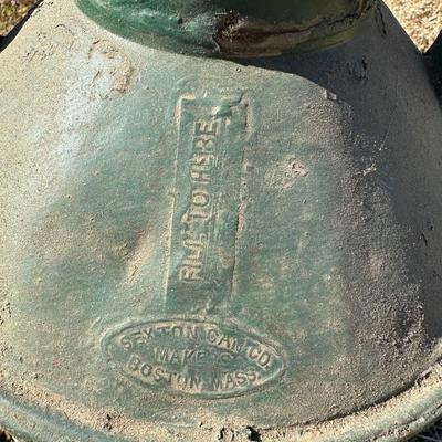 Vintage Standard Oil Co. Soda Acid Fire Extinguisher – Sexton Oil Co., Boston, MA