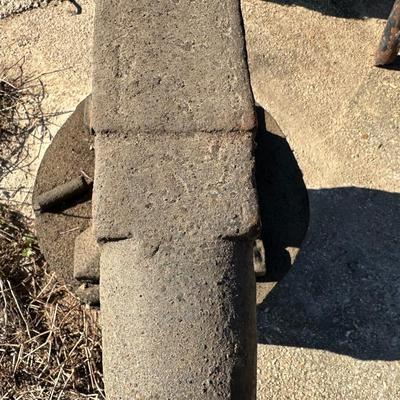 Antique Cast Iron Blacksmith Anvil on Stand