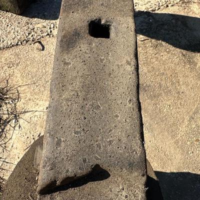 Antique Cast Iron Blacksmith Anvil on Stand