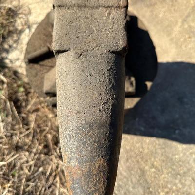 Antique Cast Iron Blacksmith Anvil on Stand