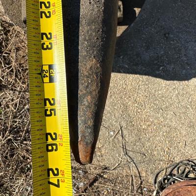 Antique Cast Iron Blacksmith Anvil on Stand