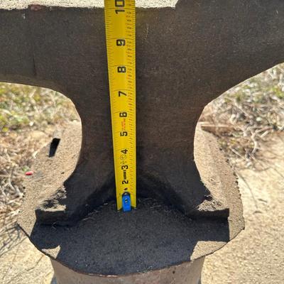 Antique Cast Iron Blacksmith Anvil on Stand