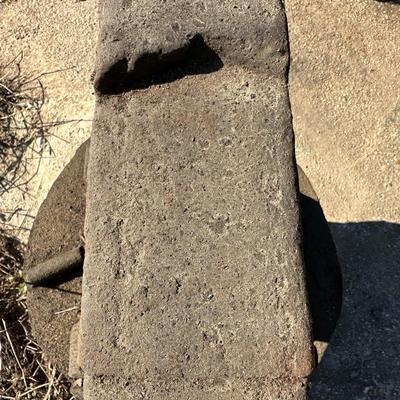 Antique Cast Iron Blacksmith Anvil on Stand