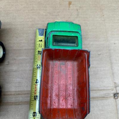 Vintage Buddy L Tow Truck & Pressed-Steel Dump Truck – 2 Toy Truck Lot (1960s–1970s)