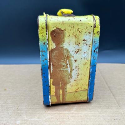Vintage 1977 Close Encounters of the Third Kind Metal Lunchbox w/ Thermos – Alien Artwork