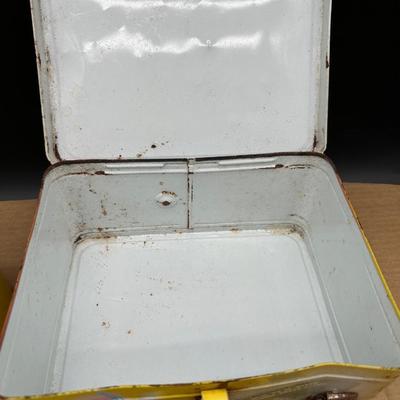 Vintage 1977 Close Encounters of the Third Kind Metal Lunchbox w/ Thermos – Alien Artwork