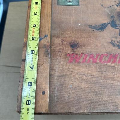 Vintage Winchester Super-X Wooden Ammunition Crate – 12 Ga Shot Shells Box (Winchester Western)