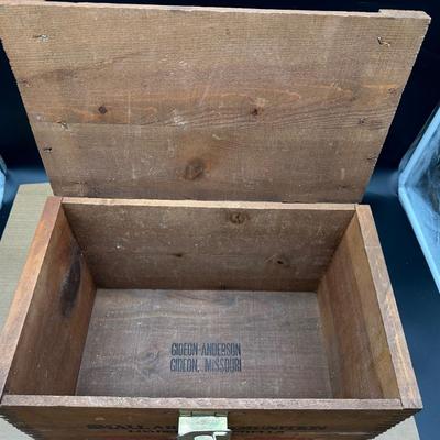 Vintage Winchester Super-X Wooden Ammunition Crate – 12 Ga Shot Shells Box (Winchester Western)