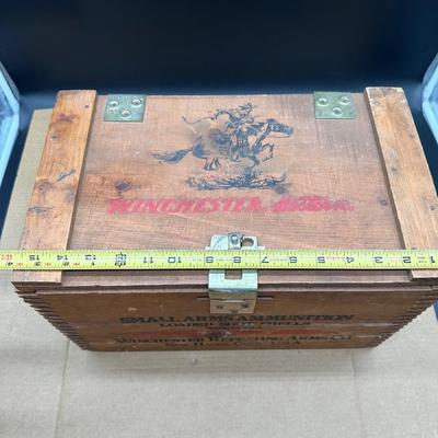Vintage Winchester Super-X Wooden Ammunition Crate – 12 Ga Shot Shells Box (Winchester Western)
