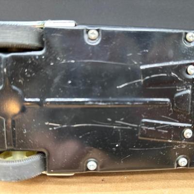 Vintage 1950s Cadillac Sedan Toy Car – Stamped Metal Body, Whitewall Wheels