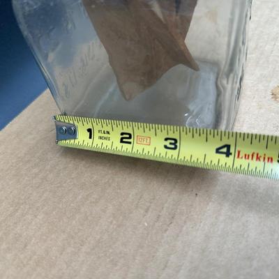 Antique Dazey Glass Butter Churn No. 10 – Hand Crank, St. Louis, USA