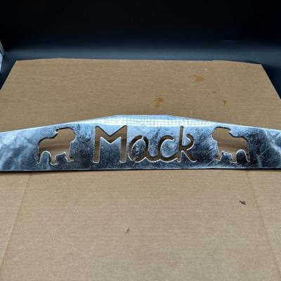 Vintage Mack Truck Bulldog Hood Ornament Pair w/ “Mack” Nameplate – Original Boxes