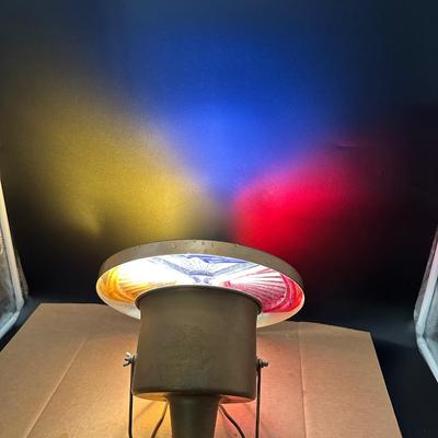 Vintage Color Wheel Light / Stage Effect Lamp – Works