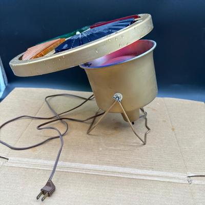Vintage Color Wheel Light / Stage Effect Lamp – Works