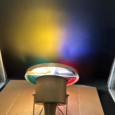 Vintage Color Wheel Light / Stage Effect Lamp – Works