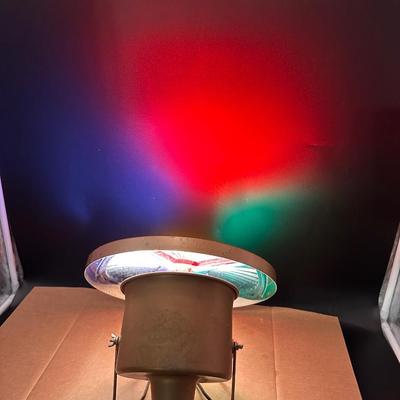 Vintage Color Wheel Light / Stage Effect Lamp – Works