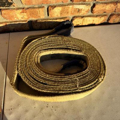 Heavy-Duty Ratchet Straps & Recovery Tow Strap – Assorted Lot (New & Used)