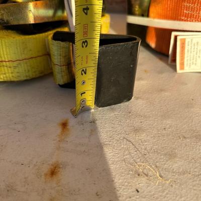 Heavy-Duty Ratchet Straps & Recovery Tow Strap – Assorted Lot (New & Used)