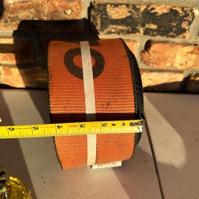 Heavy-Duty Ratchet Straps & Recovery Tow Strap – Assorted Lot (New & Used)