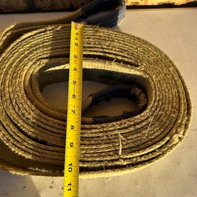 Heavy-Duty Ratchet Straps & Recovery Tow Strap – Assorted Lot (New & Used)