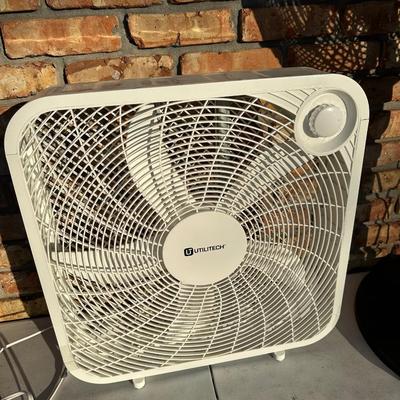 3) Electric Fans – (2) Lasko Pedestal Fans + (1) Utilitech Box Fan – All Working