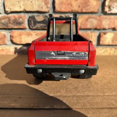 Vintage Tonka Pressed Steel Truck Lot – Dump Truck & Chevrolet Road Runner Pickup