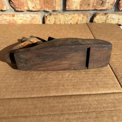 Lot of 2 Antique Wooden Bench Planes – Early Hand Tools – See Pictures