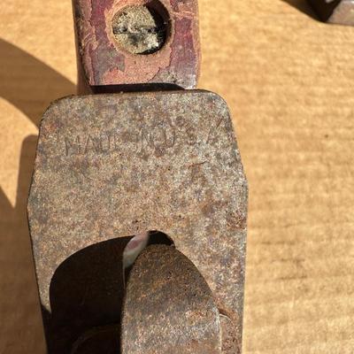 Lot of 2 Antique Wooden Bench Planes – Early Hand Tools – See Pictures