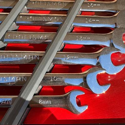 Craftsman 9-Pc Metric Combination Wrench Set – Model 947239 – Lifetime Warranty