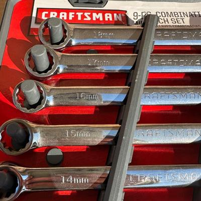 Craftsman 9-Pc Metric Combination Wrench Set – Model 947239 – Lifetime Warranty