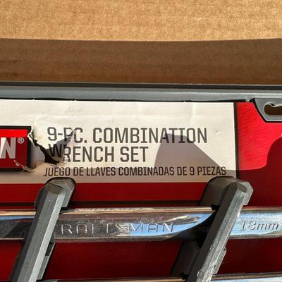 Craftsman 9-Pc Metric Combination Wrench Set – Model 947239 – Lifetime Warranty