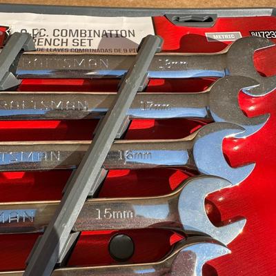 Craftsman 9-Pc Metric Combination Wrench Set – Model 947239 – Lifetime Warranty