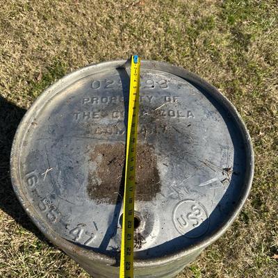 55-Gallon Stainless Steel Drum / Barrel – Open Threaded Bung