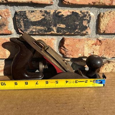 Lot of 2 Vintage Bench Planes – Stanley & Craftsman – Woodworking Hand Tools
