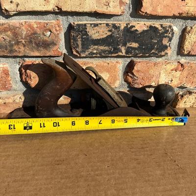 Lot of 2 Vintage Bench Planes – Stanley & Craftsman – Woodworking Hand Tools