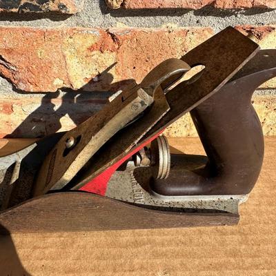 Lot of 2 Vintage Bench Planes – Stanley & Craftsman – Woodworking Hand Tools