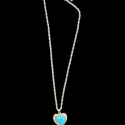 Sale Photo Thumbnail #394: Set Of 3 Turquoise Colored Statement Necklaces