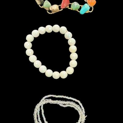 Sale Photo Thumbnail #399: Cuff, Bangle Bead and more Bracelets Set of 11