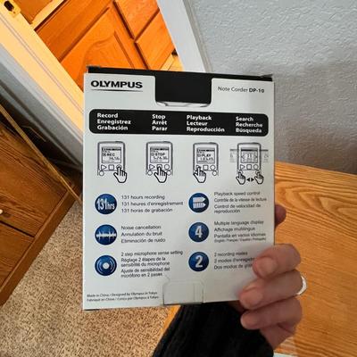 Lot 204 Olympus recorder