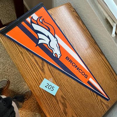 Lot 205 Broncos Pennant