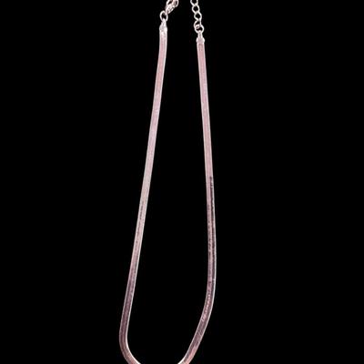 Sale Photo Thumbnail #414: Snake And Herringbone Chains  Set of 3